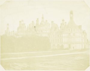 W.F. Talbot, Chateau de Chambord, 1843, zoutdruk (Rijksmuseum)